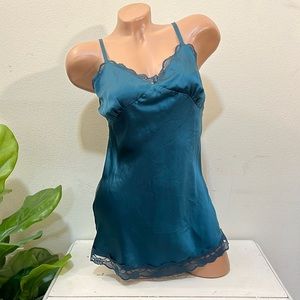 Vintage Old Navy Silk & Lace Camisole